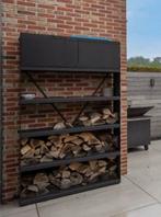 Ofyr woodstorage black 100 houtkast, Ophalen