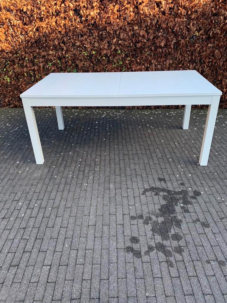 Table extensible Ikea, Maison & Meubles, Tables | Tables à manger, Comme neuf, 50 à 100 cm, 200 cm ou plus, Cinq personnes ou plus