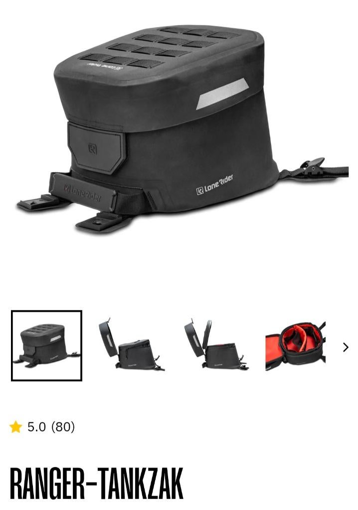 Lone rider ranger tankzak, Motoren, Accessoires | Koffers en Tassen, Ophalen, Nieuw