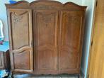 klassieke houten kleerkast, Huis en Inrichting, Kasten | Kleerkasten, Ophalen, Gebruikt, Eikenhout, Met deur(en)