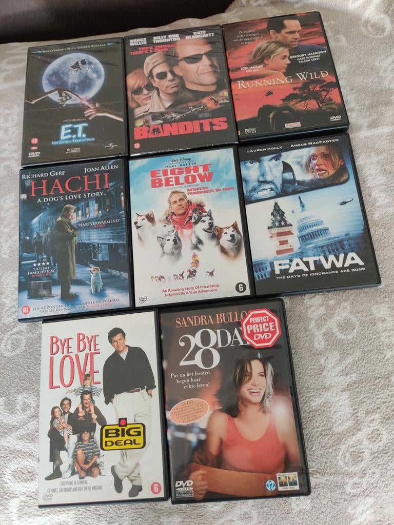 Verschillende dvd's., Ophalen