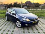 Vw Golf 6 1.2 TSI Matchgarantie 12 maanden Carplay, Auto's, Euro 5, 4 cilinders, Blauw, Leder en Stof