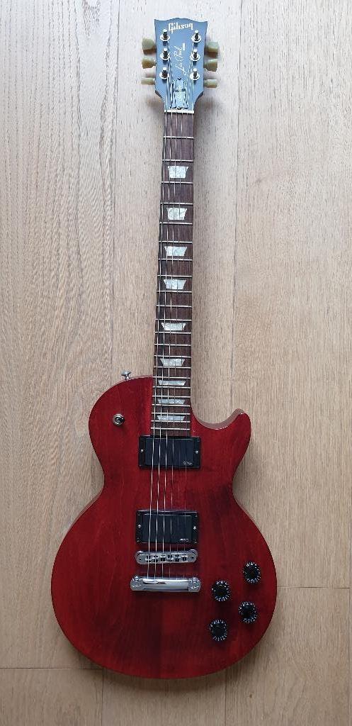 Gibson Les Paul Studio Worn Cherry 2016, Ophalen, Zo goed als nieuw, Solid body, Gibson