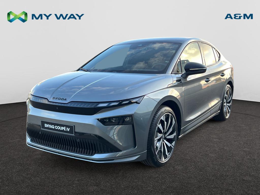 Skoda  Enyaq CoupÃ 82 kWh 85 Sportline, Auto's, Skoda, Automaat, https://public.car-pass.be/vhr/69f23d2b-6f5a-47b6-ac30-56b6b9d1fe94