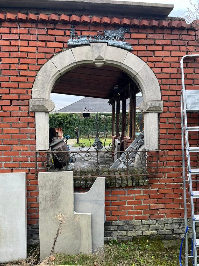 Arche fenetre pierre deco, Jardin & Terrasse, Enlèvement, Comme neuf