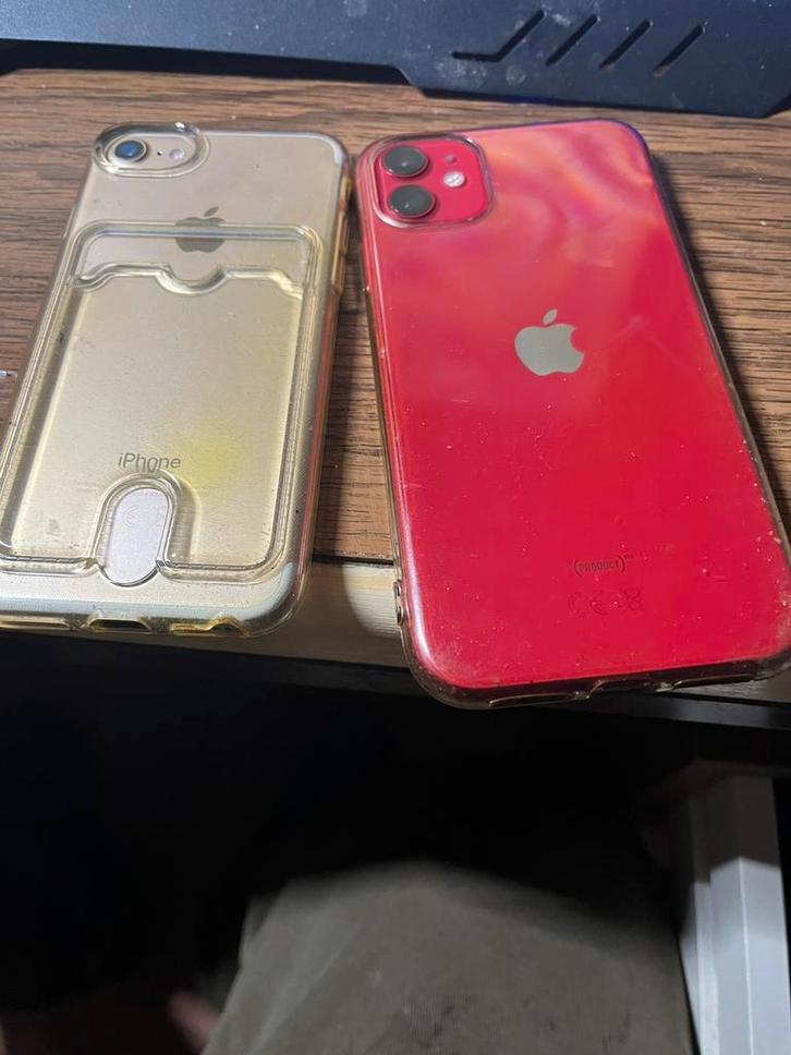 iPhone 11 en iPhone 7, Telecommunicatie, Mobiele telefoons | Apple iPhone, Zo goed als nieuw, 128 GB, iPhone 7, Ophalen of Verzenden