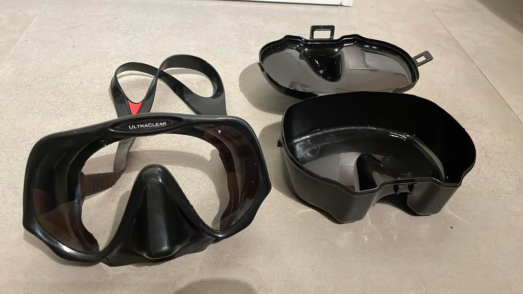 Masque Atomic Aquatics Frameless, Sports nautiques & Bateaux, Plongée, Enlèvement ou Envoi, Comme neuf, Lunettes de plongée ou Tuba