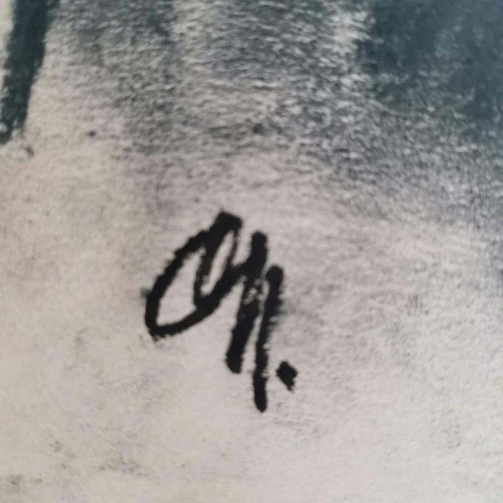 Portret melancholische clown (ca. 1960) - OK., Ophalen