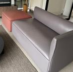 Lederen salon Gelderland 4 zit of 2x long chair, Maison & Meubles, Canapés | Salons, 75 à 100 cm, Quatre personnes ou plus, Enlèvement