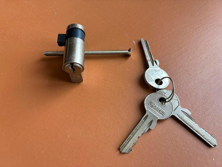 Serrure à cylindre, Bricolage & Construction, Serrurerie de bâtiment & Dispositif de fermeture, Comme neuf, Enlèvement ou Envoi