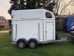 Trailer voor 2 paarden, Ophalen, Gebruikt, Polyester, 2-paards trailer