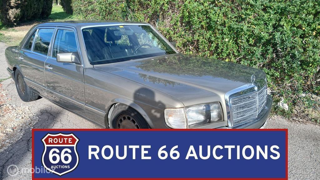 Mercedes-Benz 560 SEL | 1988 | Route 66 Auctions, Autos, Achat, Entreprise, Boîte manuelle, Autre carrosserie