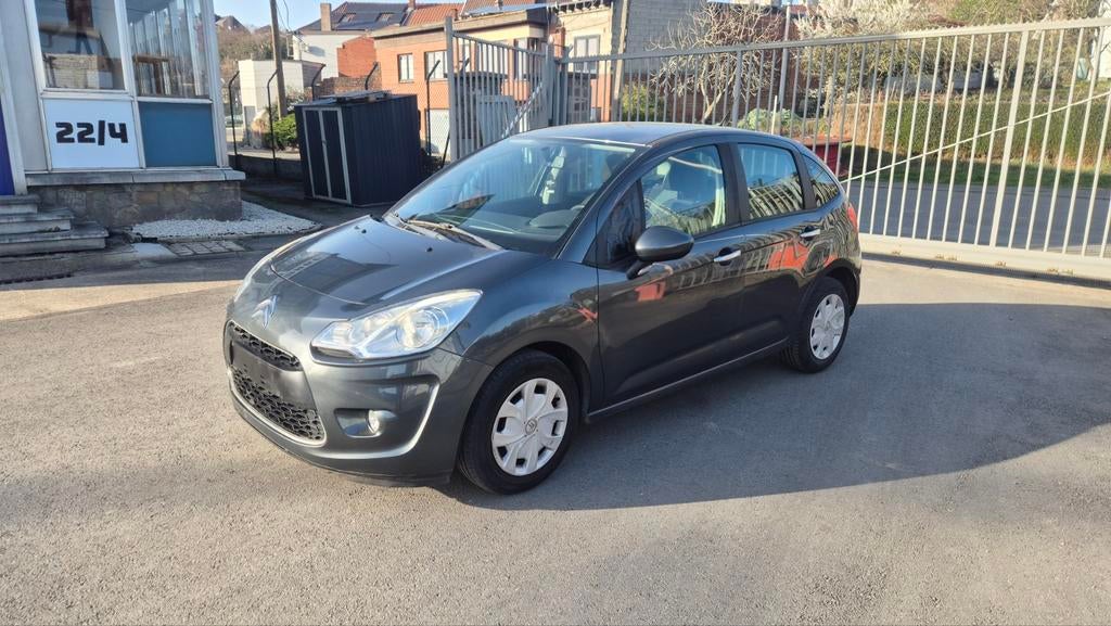 Citroën C3 km 157000 Anne 2013 1.0i Problème Moteur Airco, Auto's, Euro 5, Zwart, Bedrijf, 1000 cc