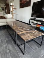 Tables de salon en marbre, Maison & Meubles, 100 à 150 cm, Moins de 50 cm, Comme neuf, Contemporain