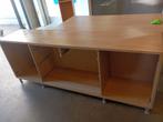 Tafel 200 x 95 en kast 235 x 51 en boekenrek  203 x 40, Ophalen