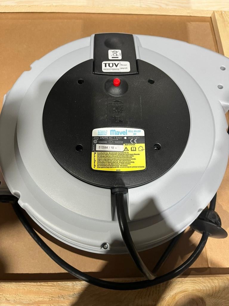 Kabelhaspel 5 x 1.5mm2 - 20m-380V, Enlèvement ou Envoi, Neuf, Autres types