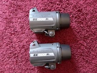 kit 2 flash elinchrom BRX 500Ri, Audio, Tv en Foto, Fotografie | Fotostudio en Toebehoren, Ophalen, Zo goed als nieuw, Lamp of Flitsset