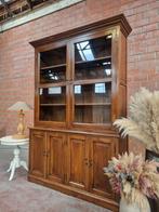 Eiken buffetkast/vitrinekast flamant art:60/26, Ophalen, Met deur(en), Landelijk klassiek, Zo goed als nieuw