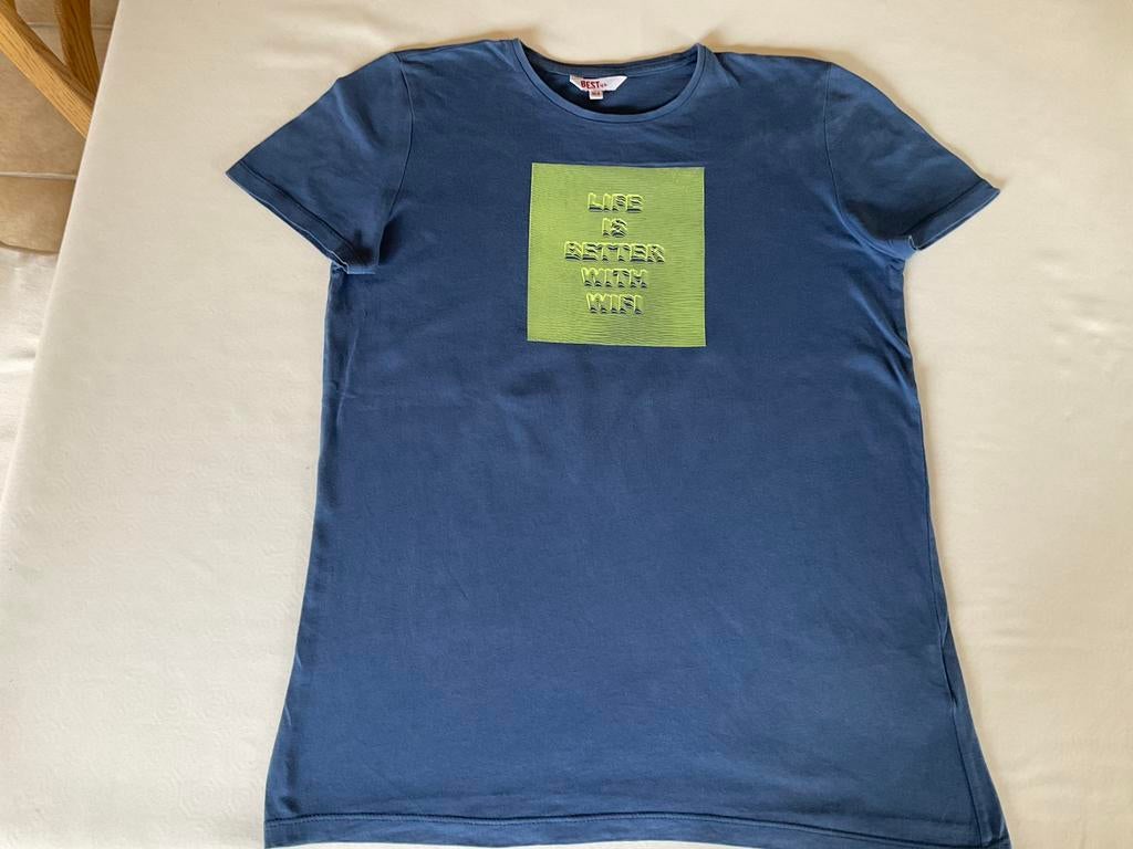 T-shirt jongens, Kinderen en Baby's, Kinderkleding | Maat 164, Ophalen of Verzenden, Gebruikt
