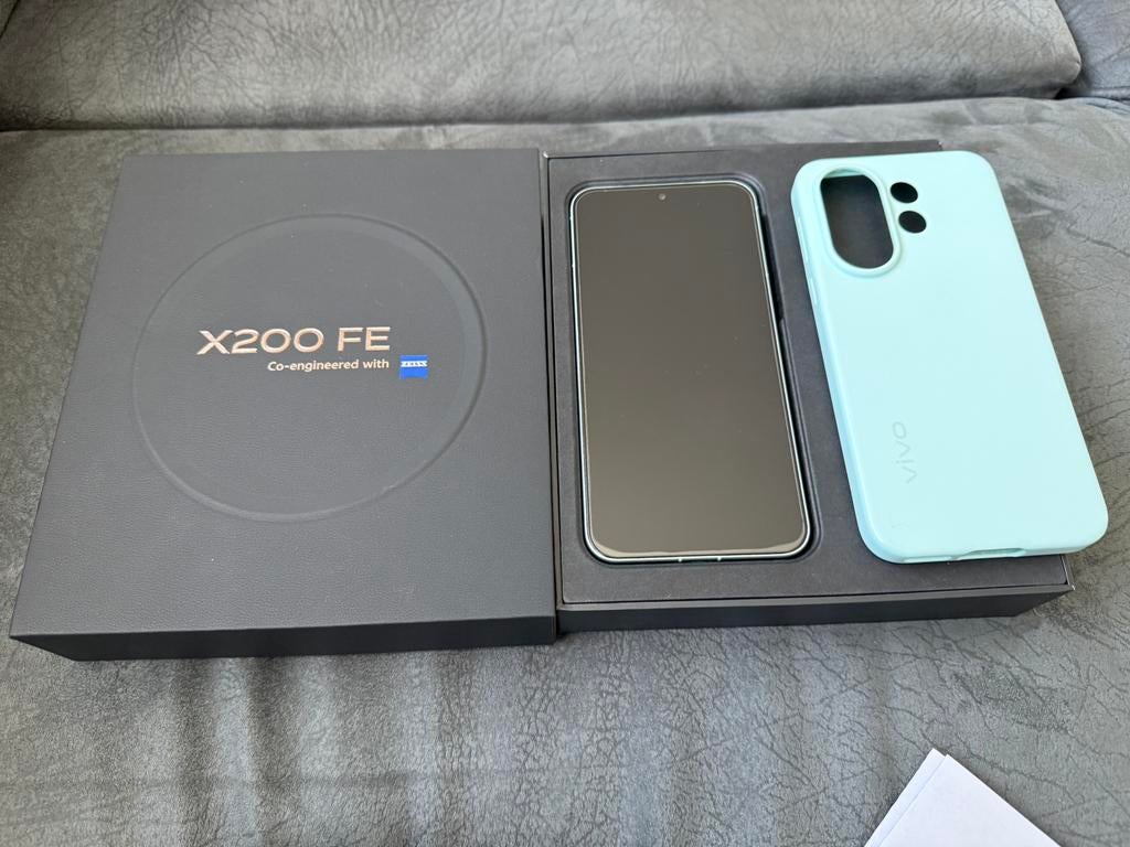 Vivo X200 FE 256 GB 5G compleet met bon inruilen mogelijk, Télécoms, Téléphonie mobile | Marques Autre, Autres modèles, Enlèvement