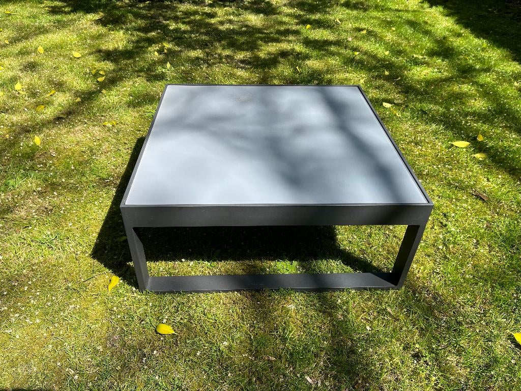 Salontafel tuin, Ophalen, Zo goed als nieuw, Vierkant, Aluminium