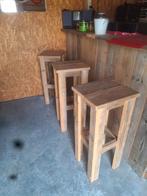 Tafel + krukken, Huis en Inrichting, Barkrukken, Ophalen