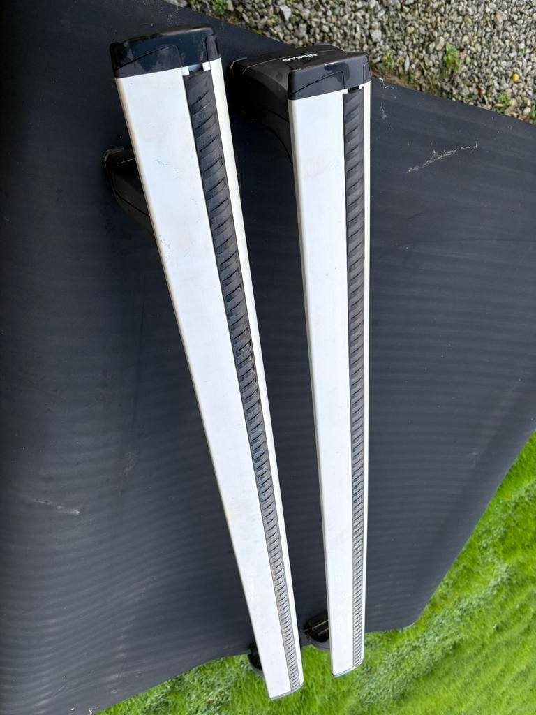 Barres de toit Nissan Qashqai J11, Auto diversen, Dakdragers, Zo goed als nieuw, Ophalen