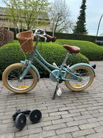 BOBBIN BIKES - Kinderfiets Gingersnap 16" - Lichtblauw, Fietsen en Brommers, Ophalen, Zo goed als nieuw, 16 tot 20 inch, Zijwieltjes