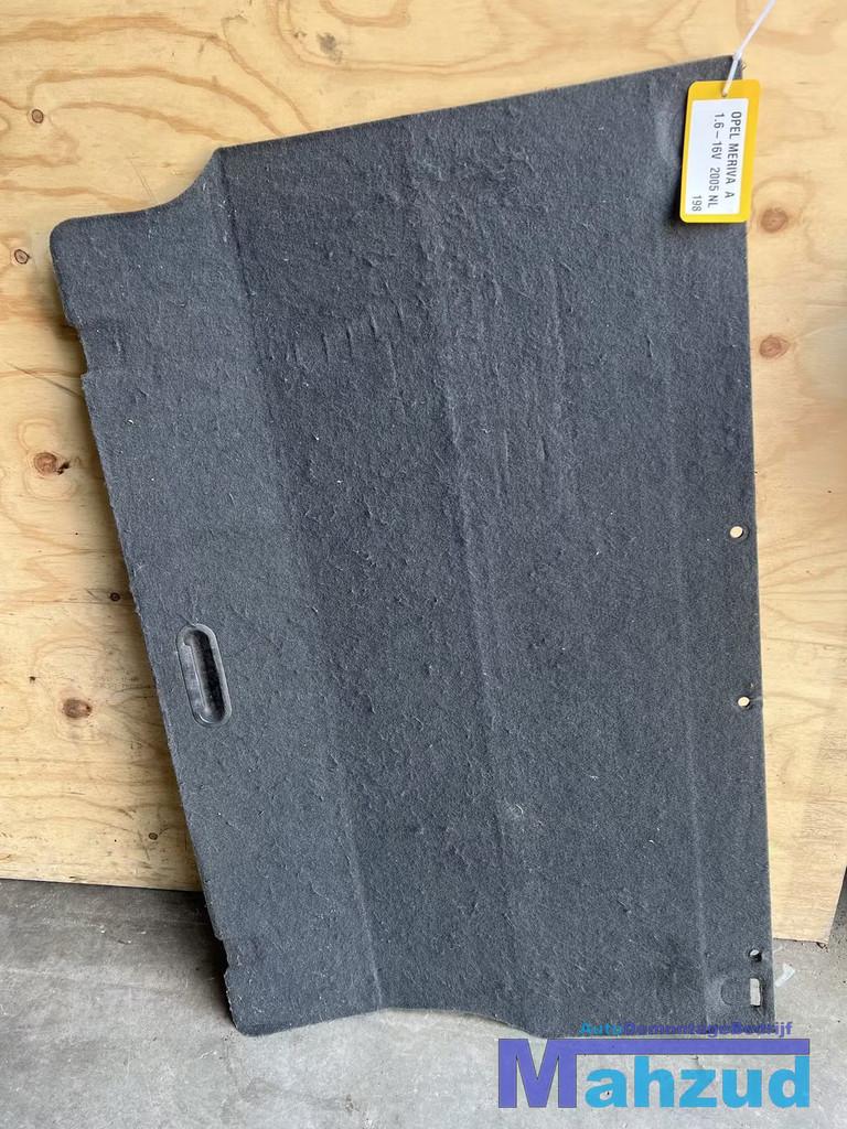 OPEL MERIVA A 1.6 kofferbak mat vloer 2003-2010, Gebruikt, Opel Automobile GmbH, Kontakt@opel-infoservice.de, Opel