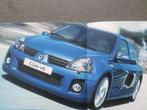 Renault Clio V6 2003 Brochure, Boeken, Auto's | Folders en Tijdschriften, Ophalen of Verzenden, Renault
