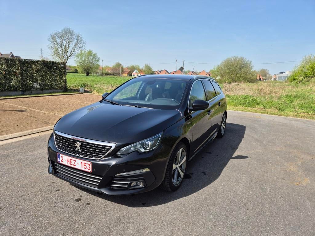 Peugeot 308SW gt-line, Auto's, Voorwielaandrijving, Stof, Zwart, 96 kW