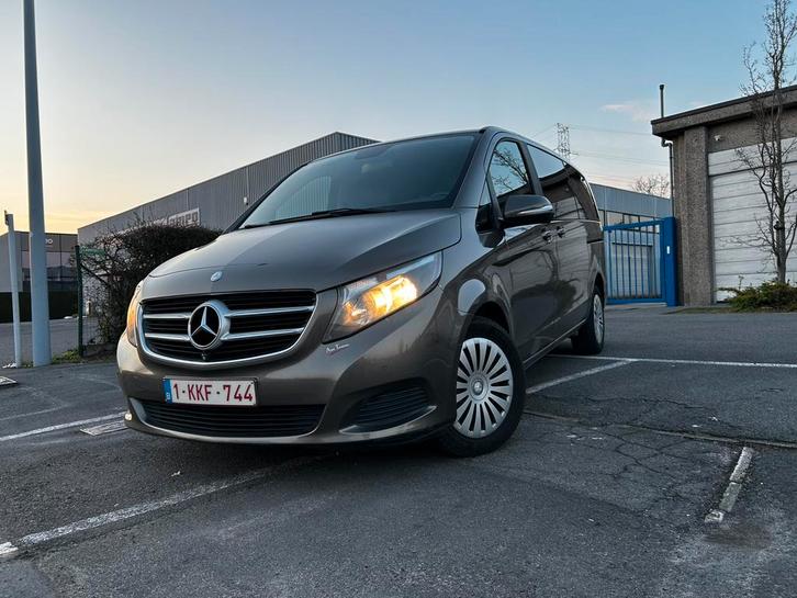 Mercedes V-klasse V250 5pl lichte vracht euro6b - Leder, Auto's, Bestelwagens en Lichte vracht, Particulier, ABS, Achteruitrijcamera