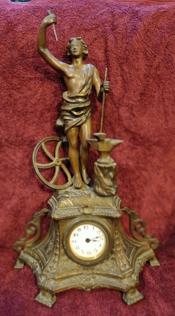 Zamak klok te koop., Ophalen of Verzenden