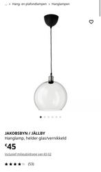 Ikea hanglamp JAKOBSBYN / JÄLLBY, Enlèvement ou Envoi, Utilisé, Verre