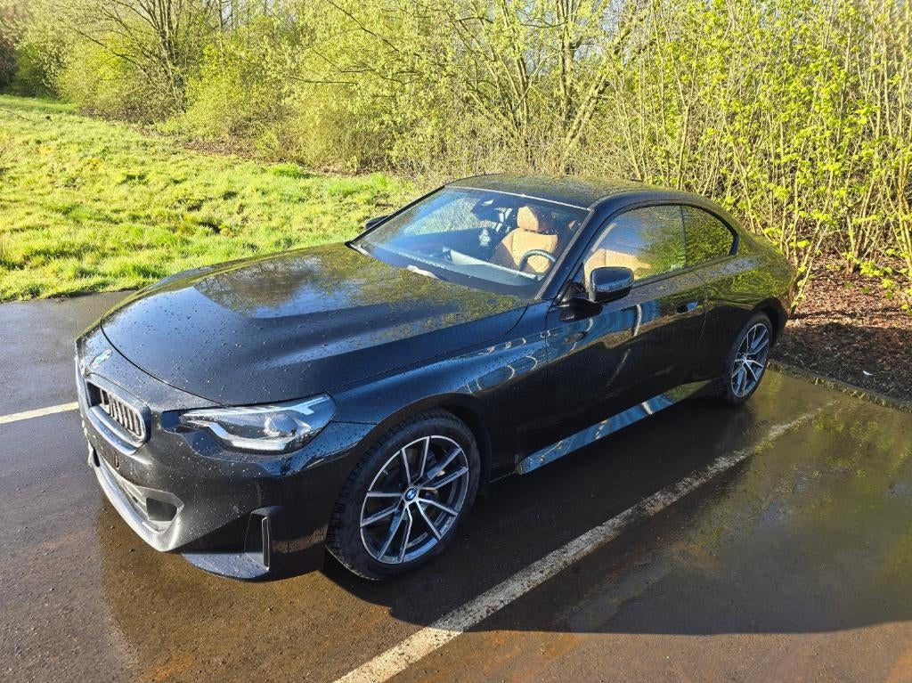 BMW 218i, Auto's, BMW, Automaat, Euro 6, 2 Reeks, Zwart