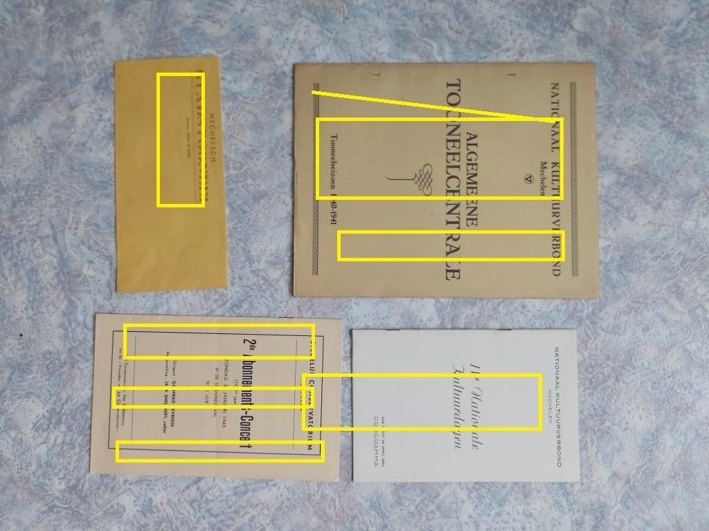 Mechelen Antwerpen Affiche Poster Document Concert Oorlog, Verzamelen, Posters, Verzenden, Zo goed als nieuw, Overige onderwerpen