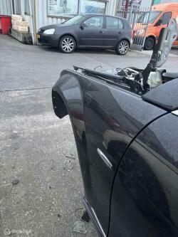 Linker voorscherm links zwart Mercedes C-klasse Estate, Gebruikt, Mercedes-Benz, Ophalen of Verzenden, Mercedes-Benz