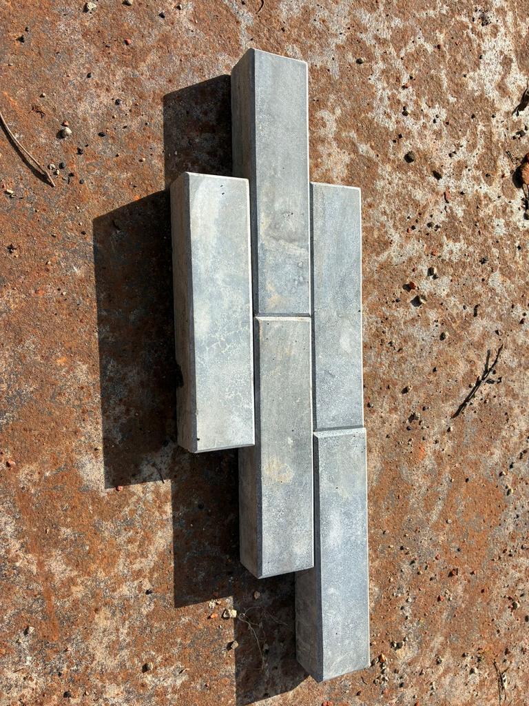 Clinker en pierre bleue, Enlèvement, Comme neuf, 10 m²² ou plus, Autres types