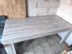 Eettafel 190x88x78 cm met gebruikerssporen - gratis, Tuin en Terras, Tuintafels, Ophalen, Gebruikt, Rechthoekig, Hout