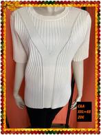 Trui dames XXL=48.  C&A, Kleding | Dames, Truien en Vesten, Ophalen of Verzenden, Nieuw, Maat 46/48 (XL) of groter, Wit