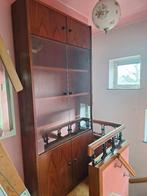 Bibliotheekkast, Ophalen, 100 tot 150 cm, 200 cm of meer, Kersenhout