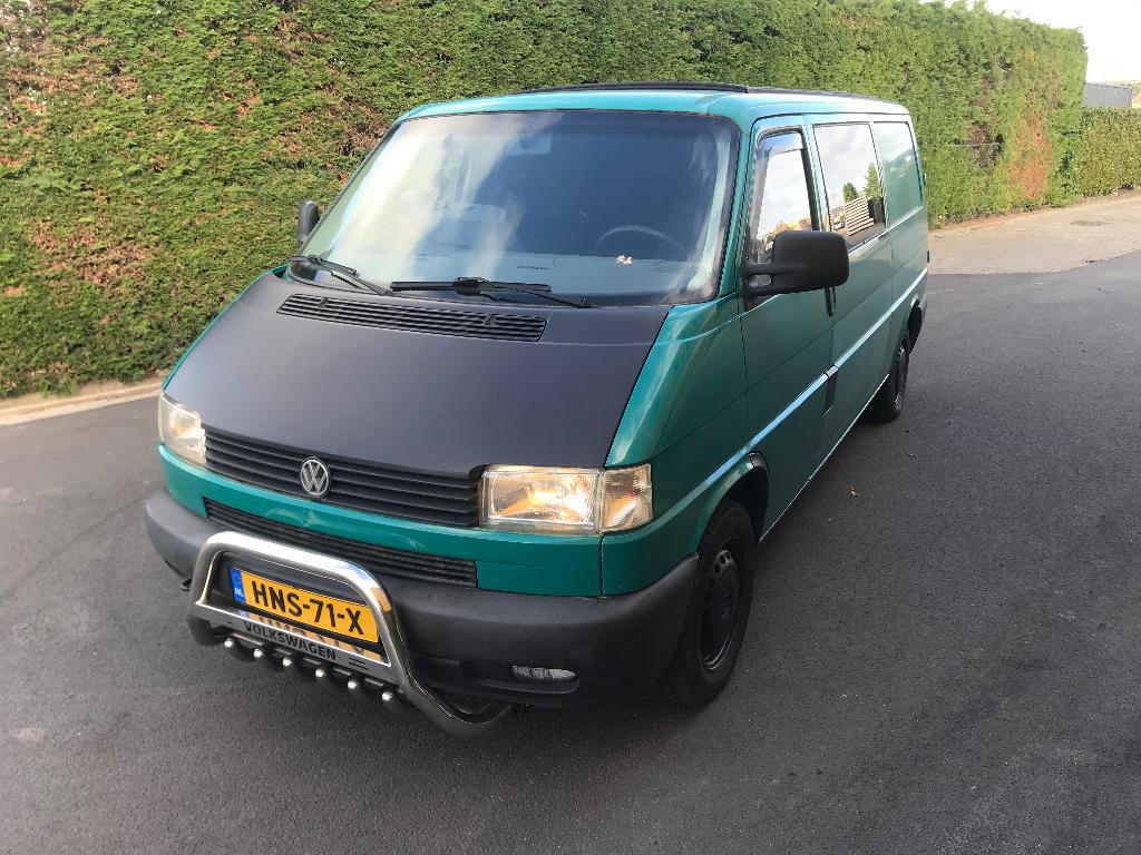 Goede VW T4 camper met hefdak, Caravanes & Camping, Camping-cars, Entreprise, Jusqu'à 5 mètres, Diesel, Toit relevable