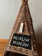 Rieten kattenmand, tippie, Dieren en Toebehoren, Ophalen, Zo goed als nieuw