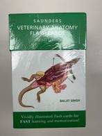 Flashcards anatomie diergeneeskunde, Ophalen, Zo goed als nieuw, Hoger Onderwijs