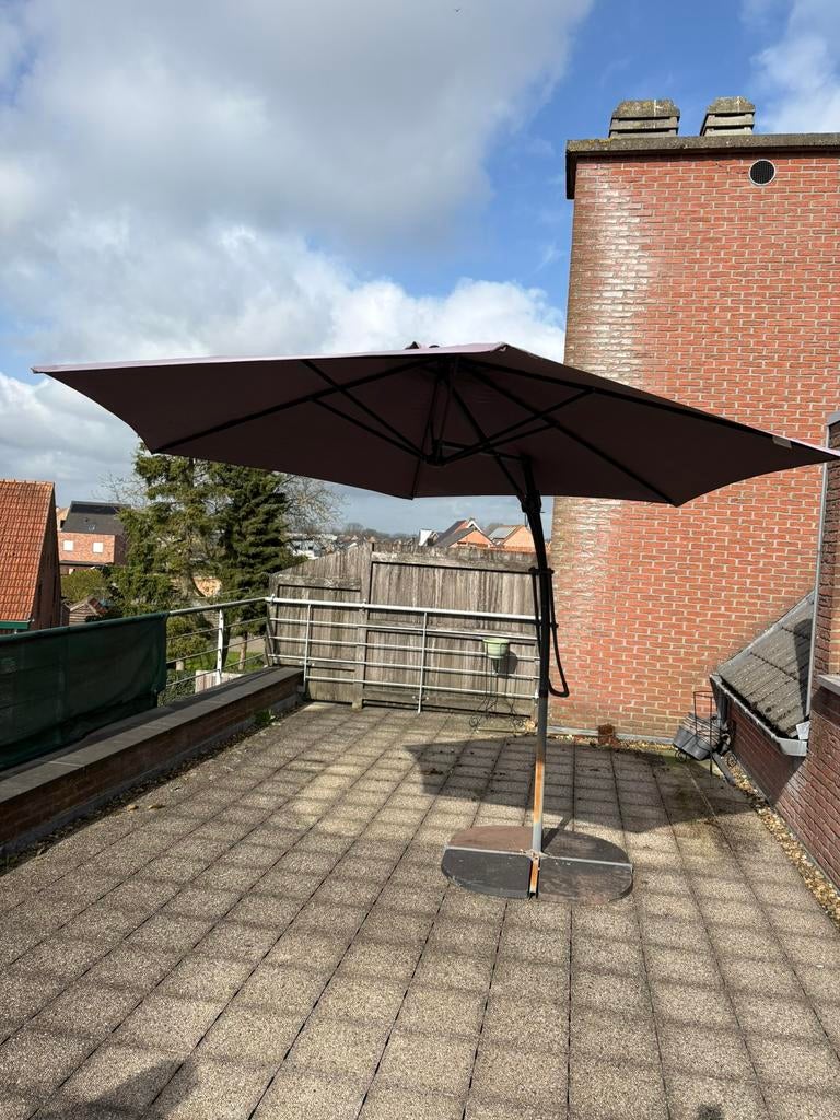 Zweefparasol, Ophalen, Zo goed als nieuw, 2 tot 3 meter, Zweefparasol