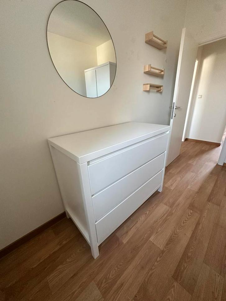 Commode Bopita Corsica + barrière (3 tiroirs), Enfants & Bébés, Chambre d'enfant | Commodes & Armoires, Comme neuf, Enlèvement