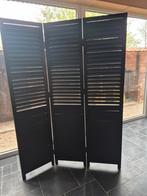 3-luik in hout zwart geschilderd, Ophalen