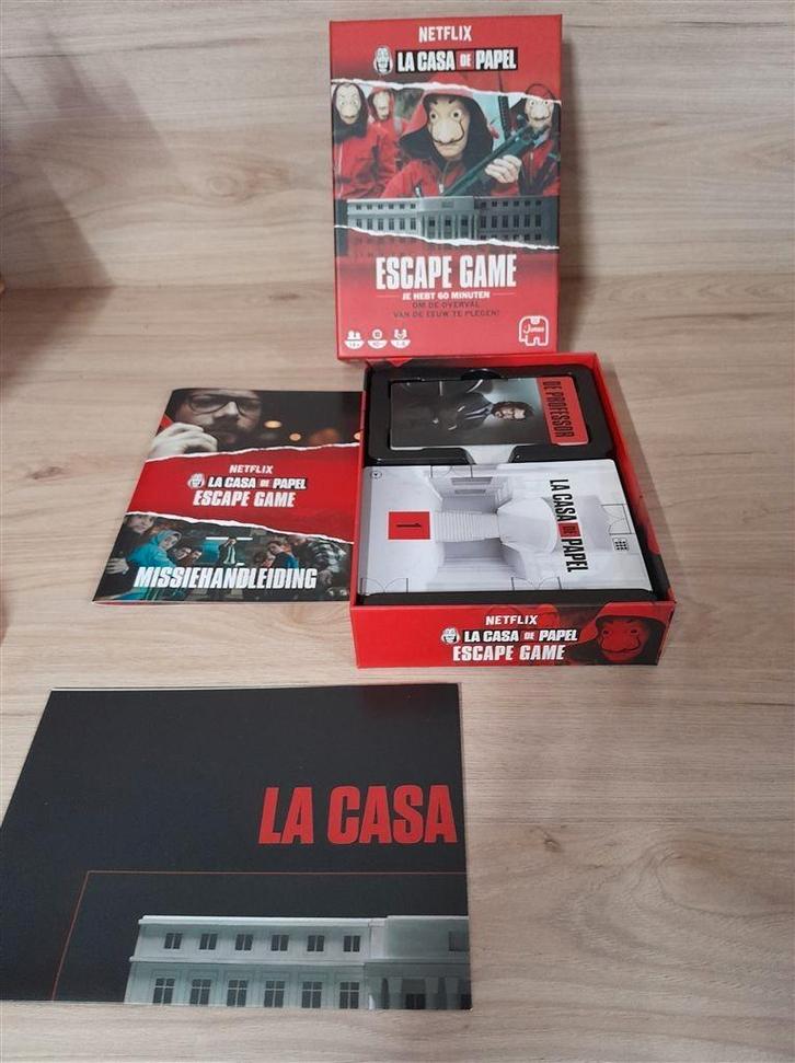 La Casa de papel - Escape game - s3481, Hobby & Loisirs créatifs, Jeux de société | Jeux de plateau, Comme neuf, Envoi