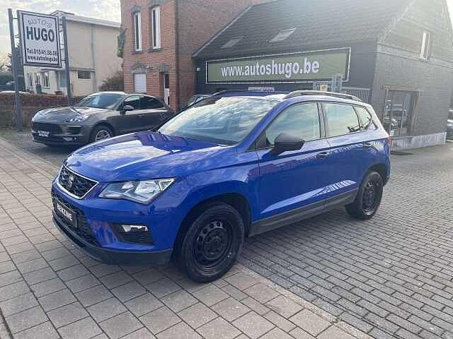 SEAT Ateca 1.0 TSI NAVI AIRCO CRUISE, Auto's, Seat, Blauw, Ateca, 83 kW, SUV of Terreinwagen