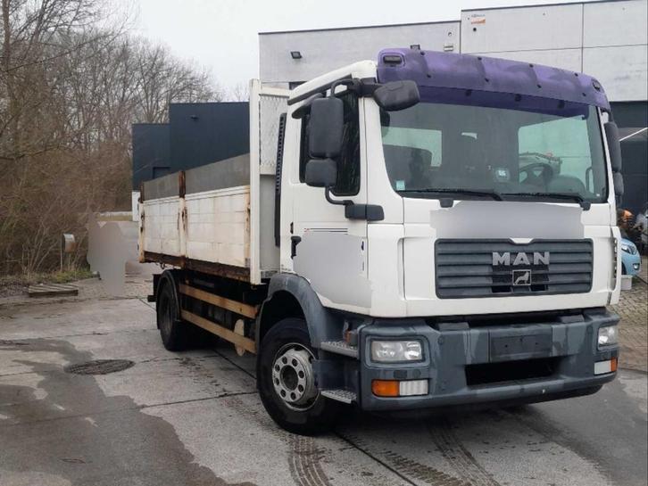 2009 MAN TGM Kipper - Vrachtwagen, Auto's, Vrachtwagens, Bedrijf, MAN, Overige brandstoffen, Euro 4
